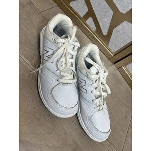 New Balance 813 Walking Comfort Shoes Sneakers White Leather Women 9.5 B Ww813wt